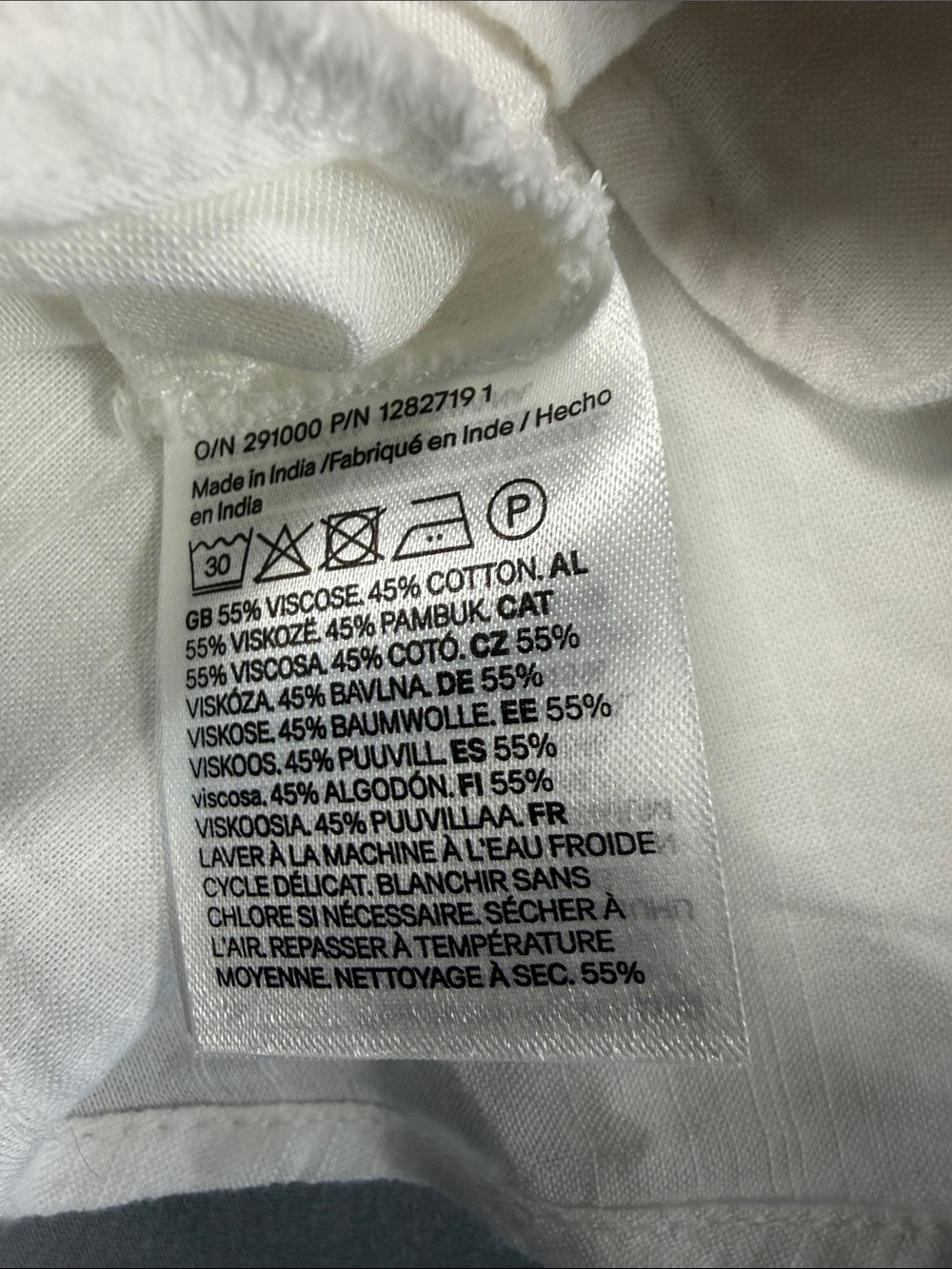 H&M White Spaghetti Strap Peplum Camisole - Picture 3 of 6
